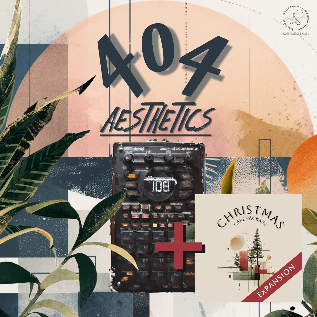 404 Aesthetics - Old School Lofi Drum Kit - Lofi Sounds