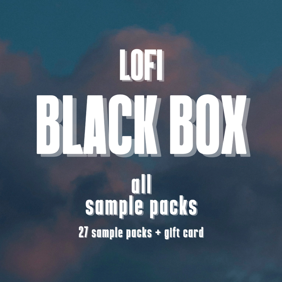 ALL SAMPLE PACKS - Lofi Black Box (27 Packs + Gift Card)