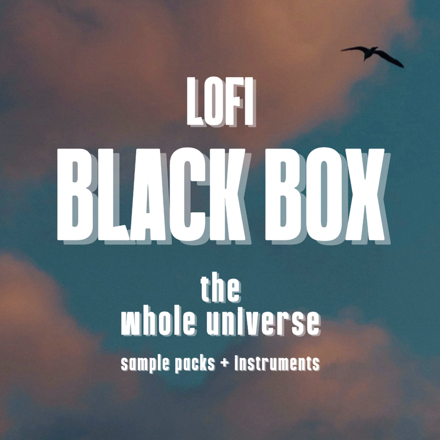WHOLE UNIVERSE - Lofi Black Box (All instruments & sample packs)