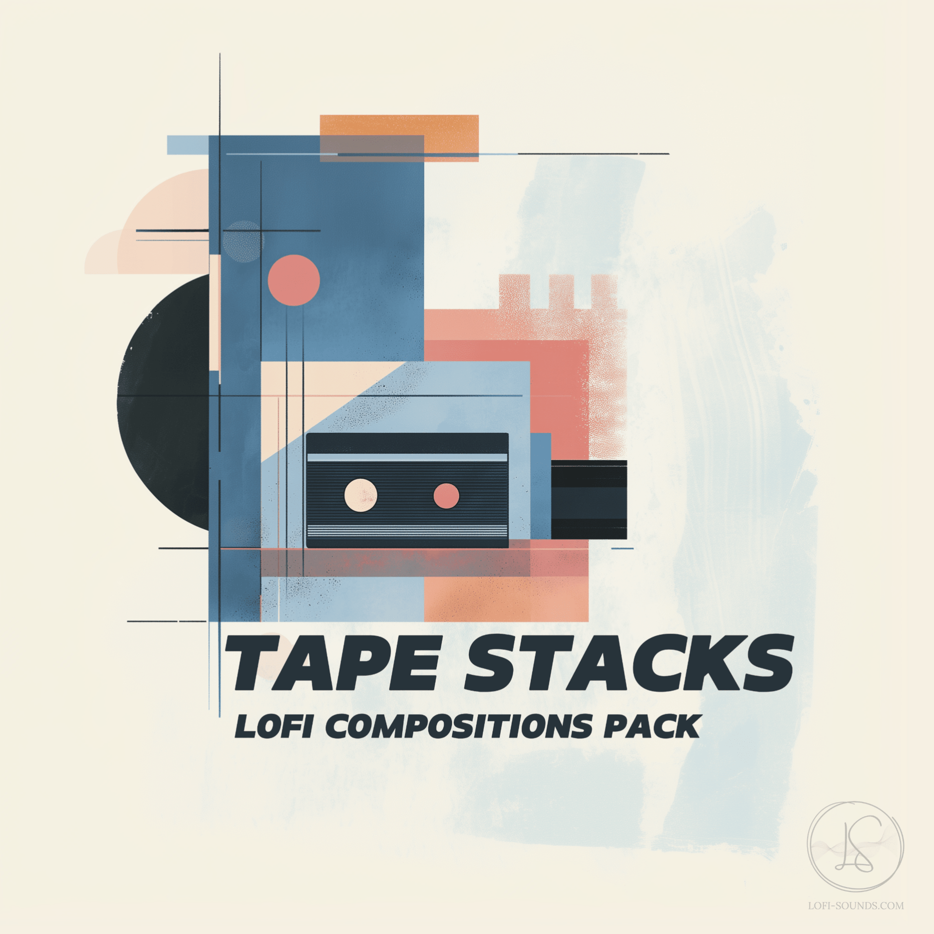 Tape Stacks - Lofi Compositions Pack - Lofi Sounds - Lo-Fi Tape Sample